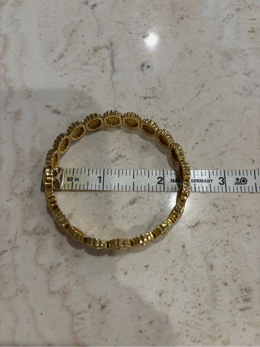 Lisa Gozlan smiley face bracelet - Picture 2 of 5